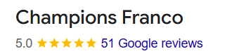 5 Stars Google Reviews